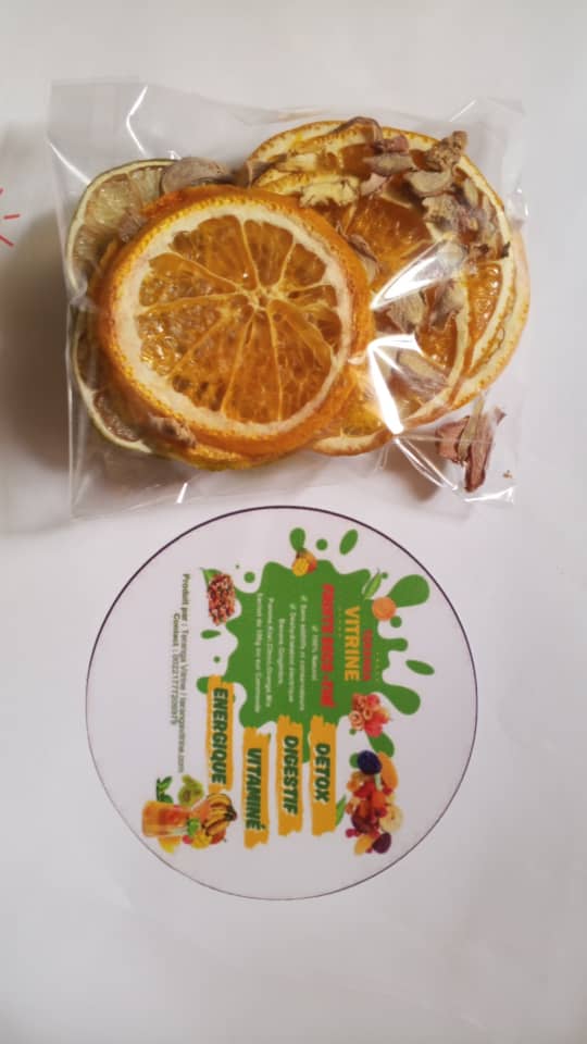 🍊🌶️ Thé Détox Orange – Gingembre